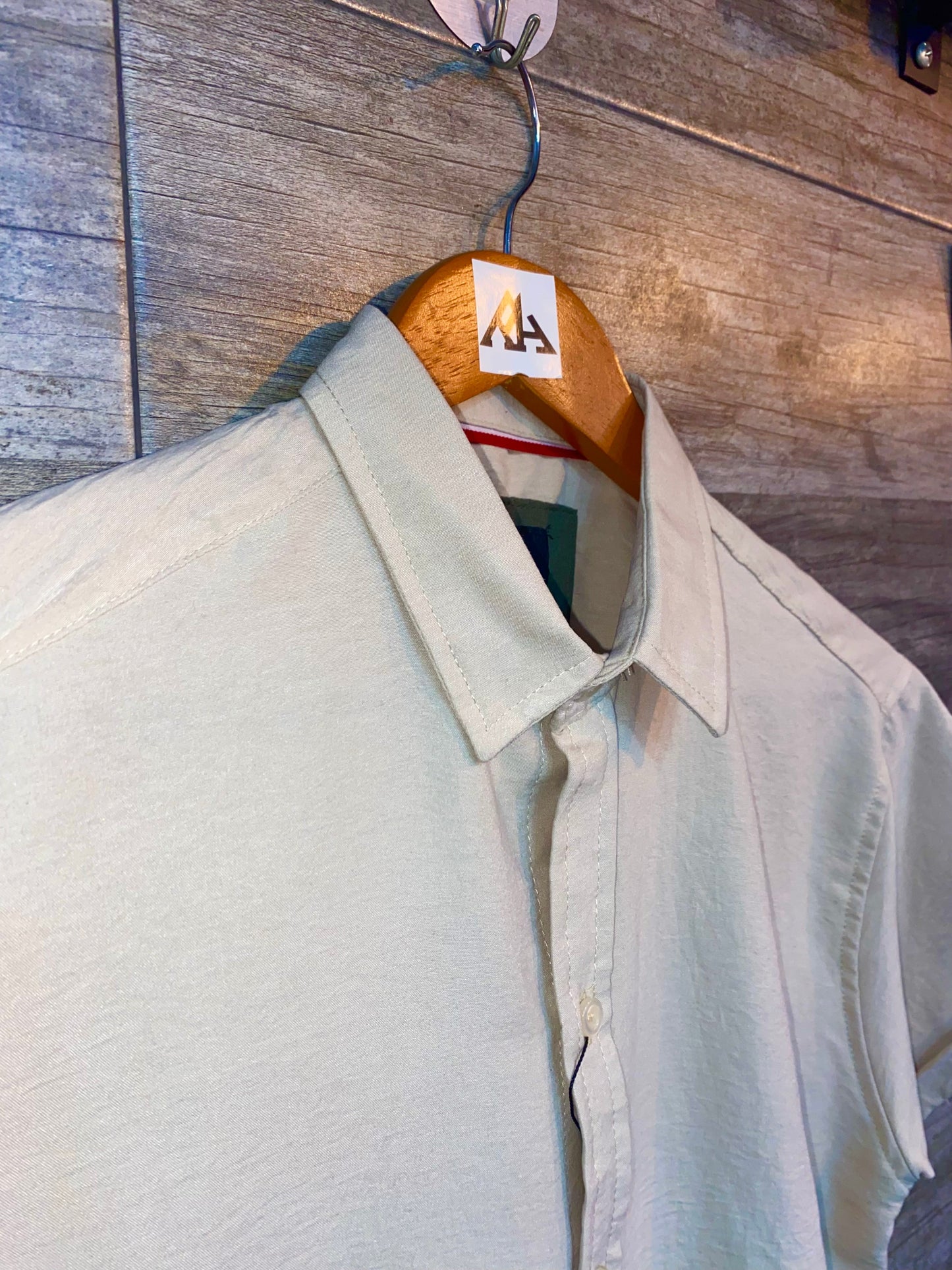Camisa Corrugada Beige - R&H By Perussi MX