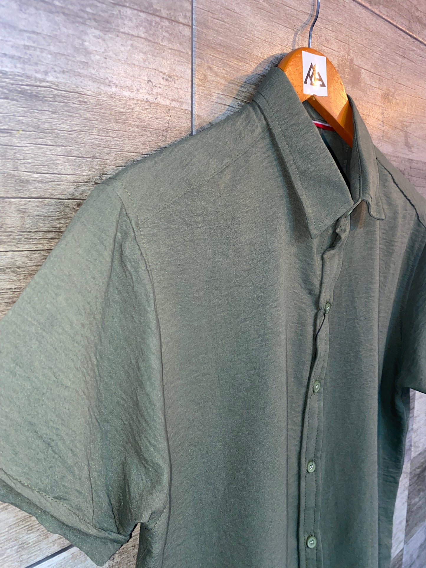 Camisa Corrugada Verde - R&H By Perussi MX