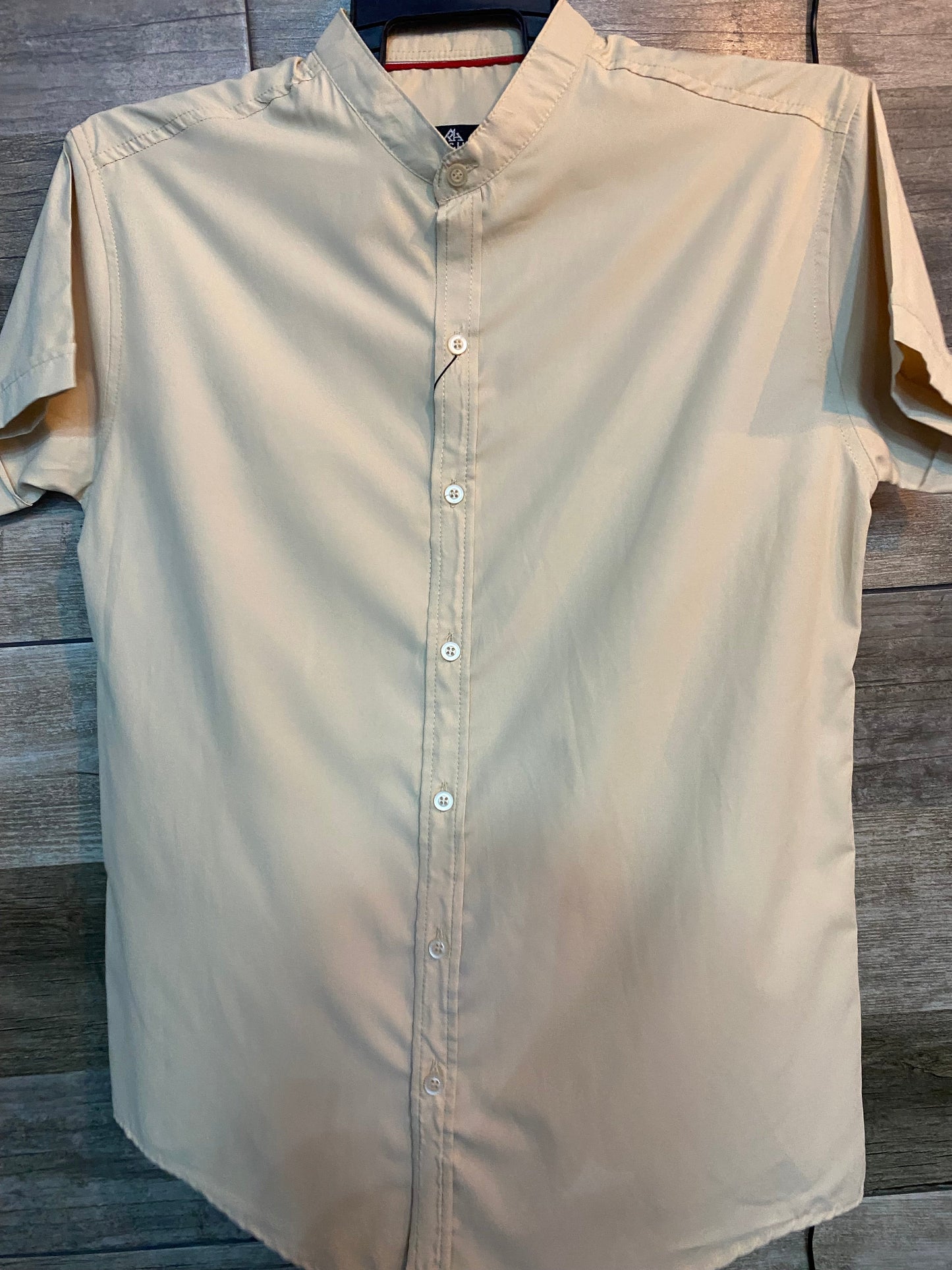 Camisa cuello Mao manga corta - R&H By Perussi MX