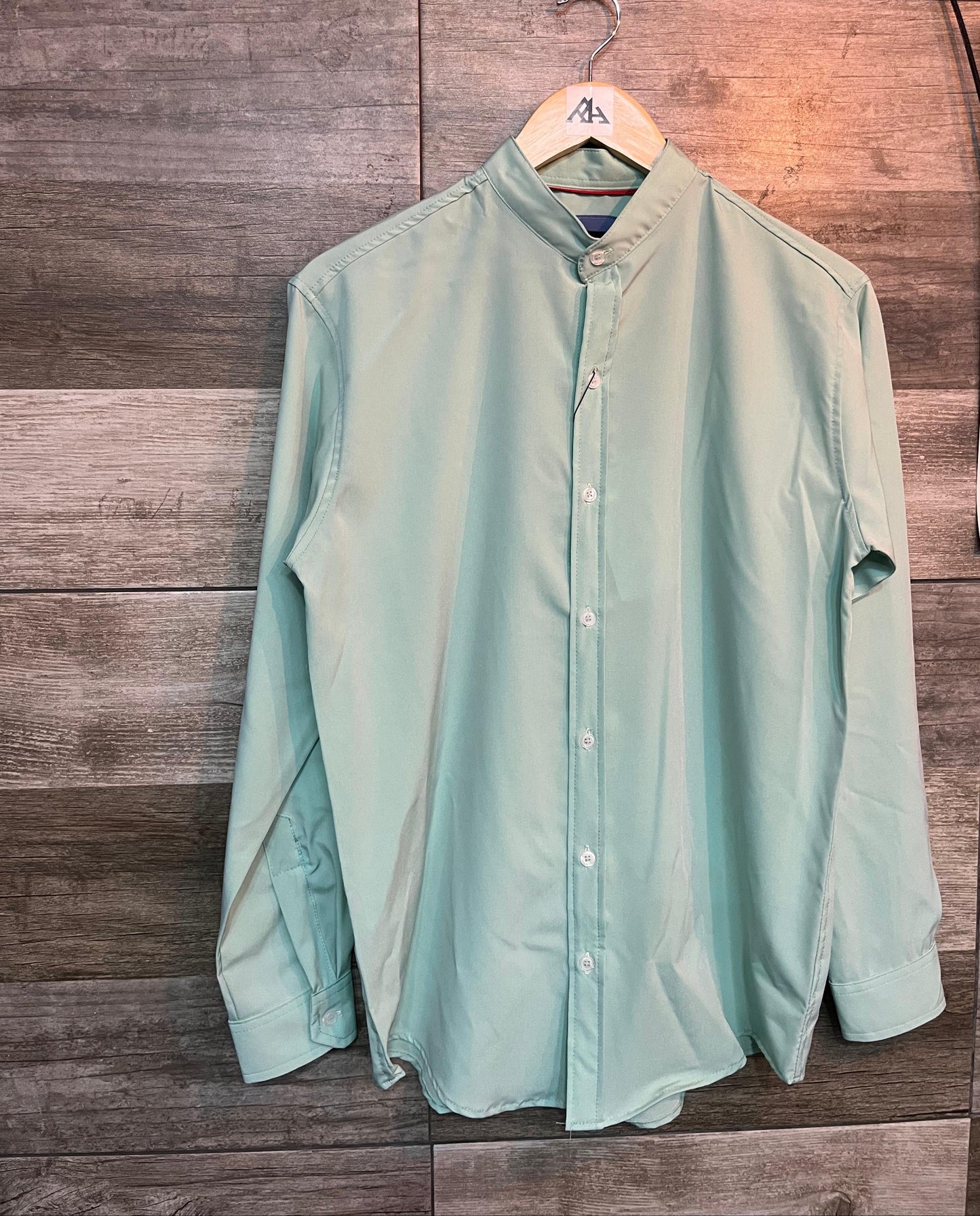 Camisa Cuello Mao Manga Larga - R&H By Perussi MX