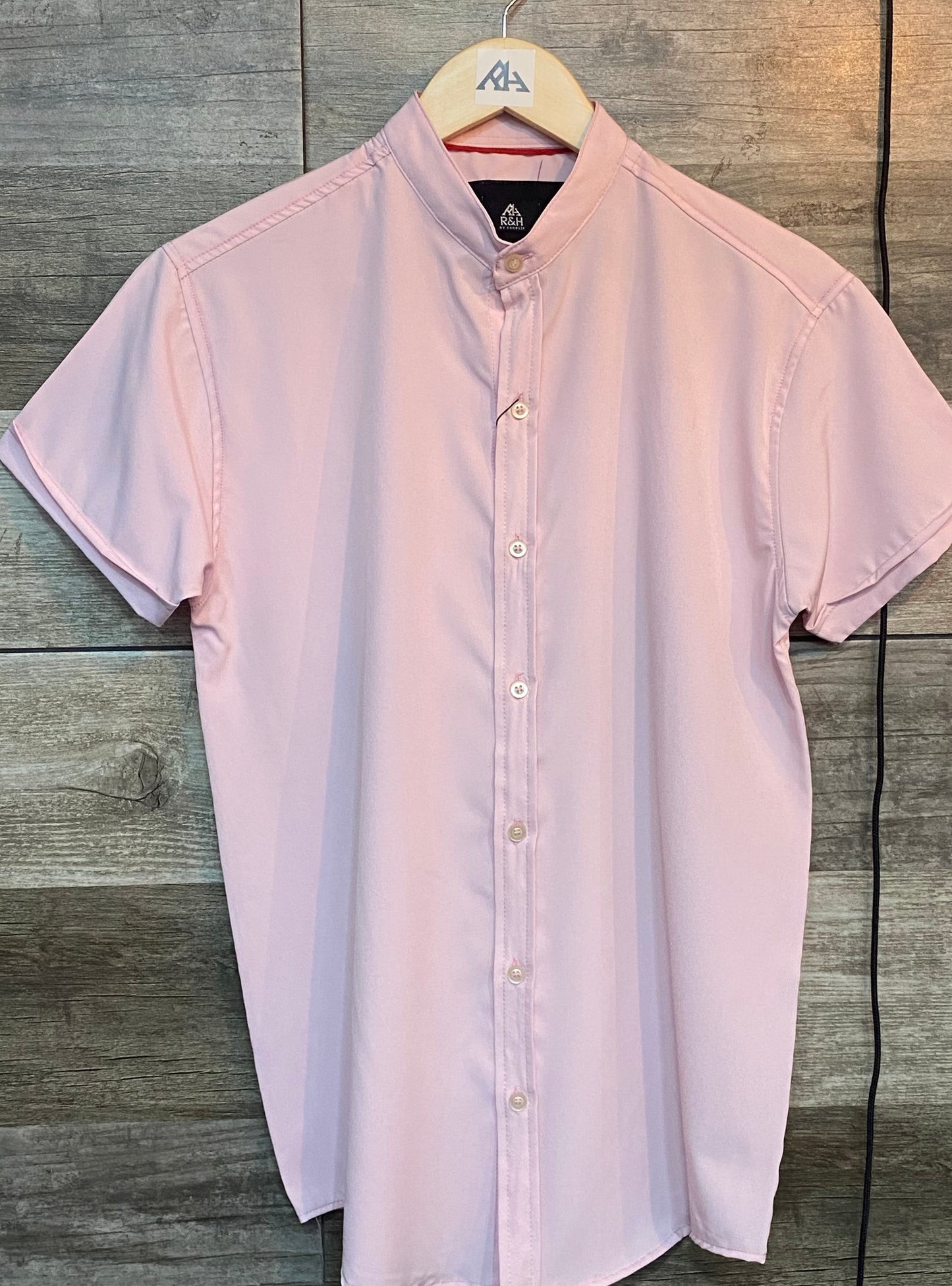 Camisa cuello Mao Rosa - R&H By Perussi MX