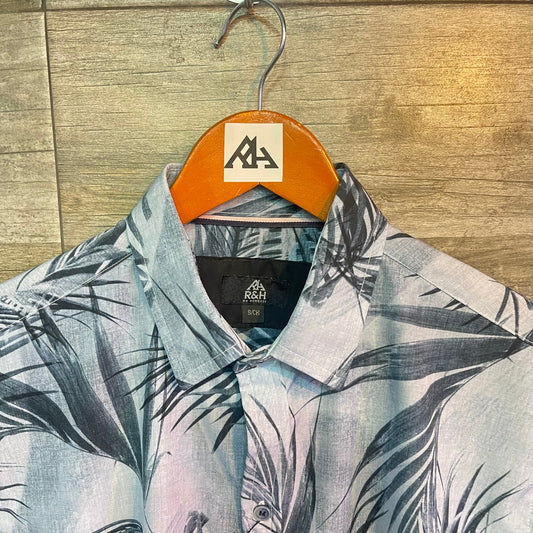 Camisa Hawaiana Azul - R&H By Perussi MX