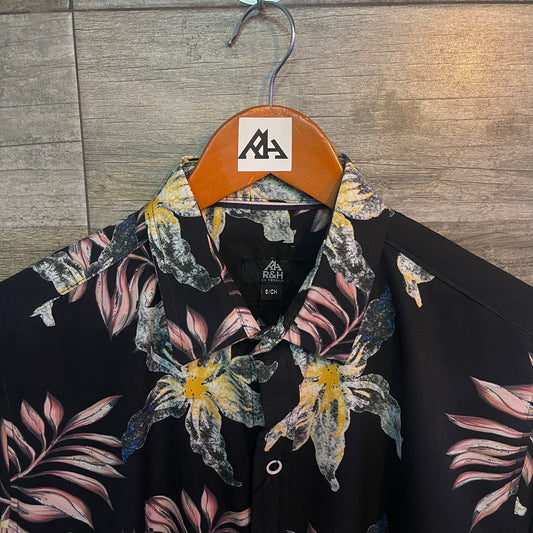Camisa Hawaiana Negro - R&H By Perussi MX