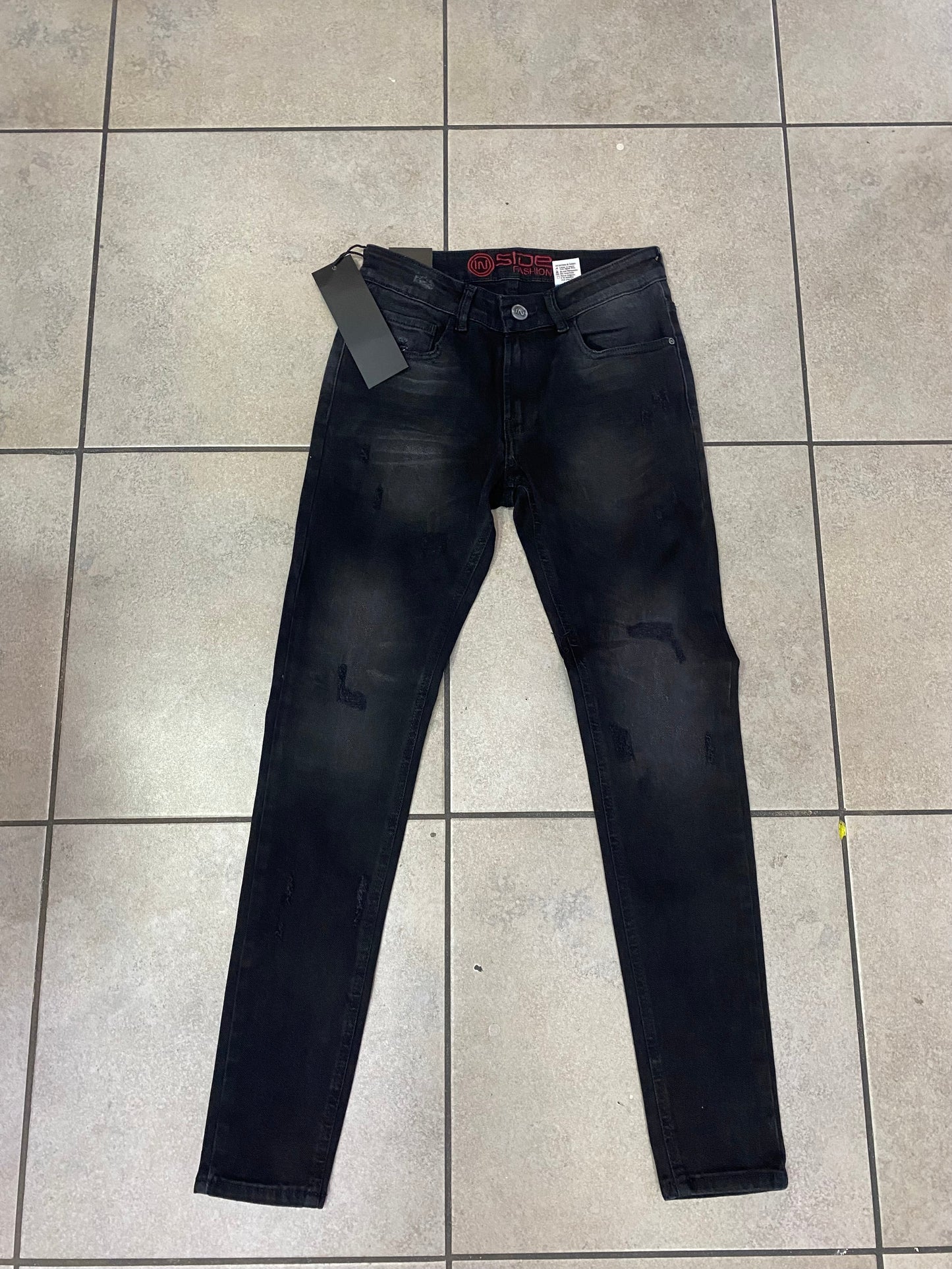 Pantalón Inside negro rasgado - R&H By Perussi MX