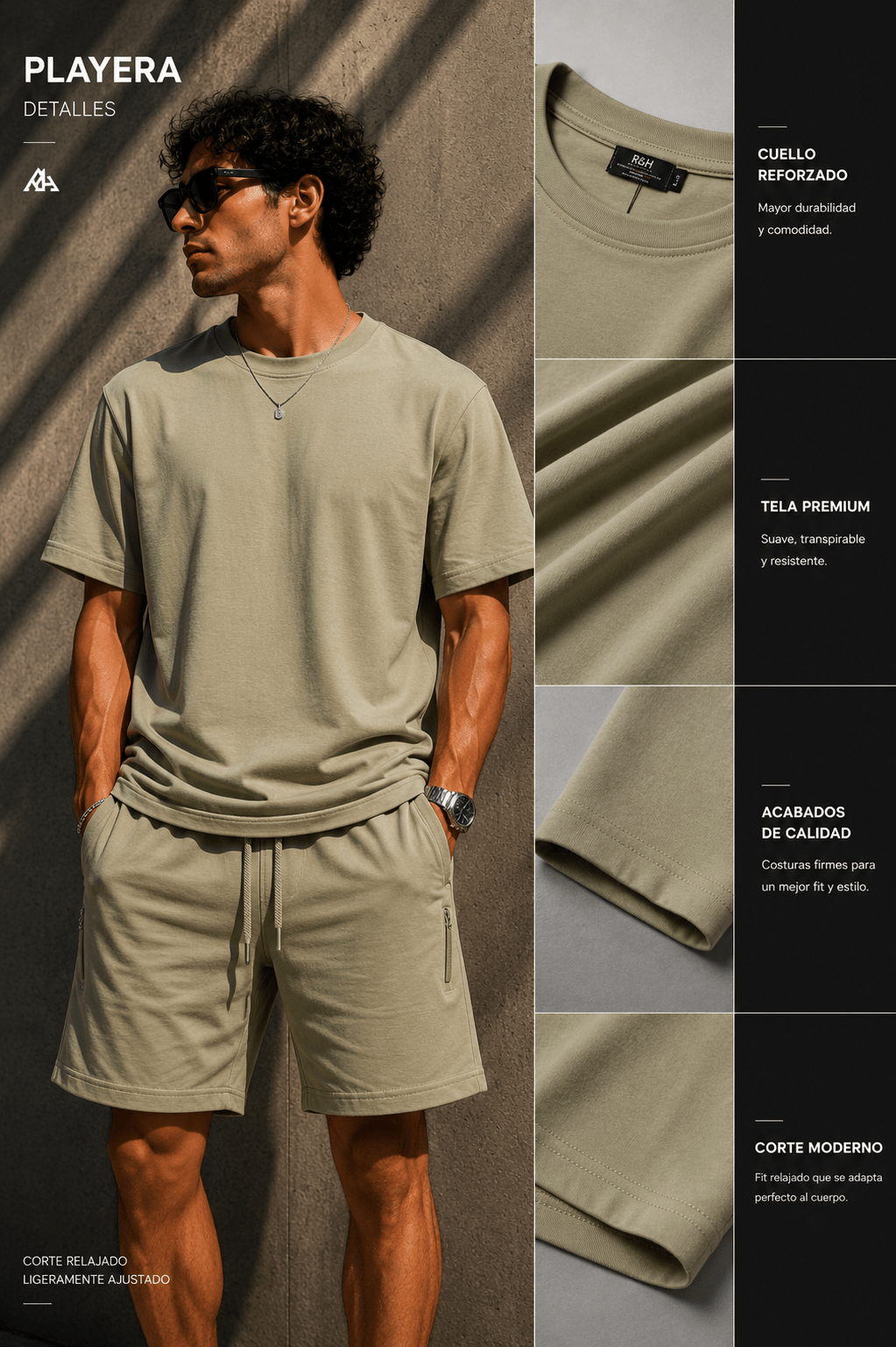 Playera Cozy Fit - R&H By Perussi MX