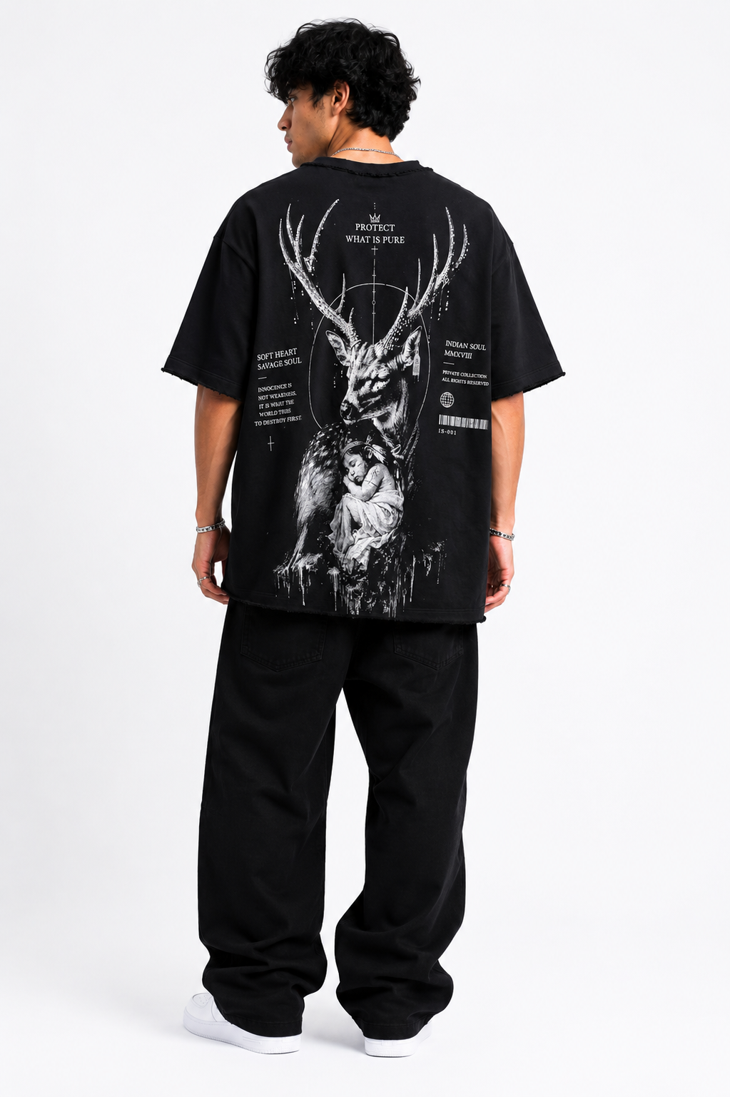 Playera Oversize Deer