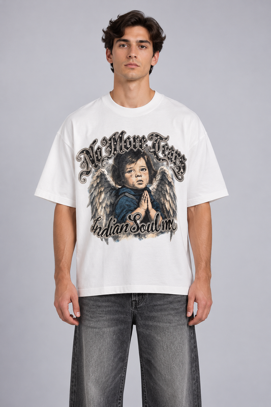 Playera Oversize No More Tears R&H