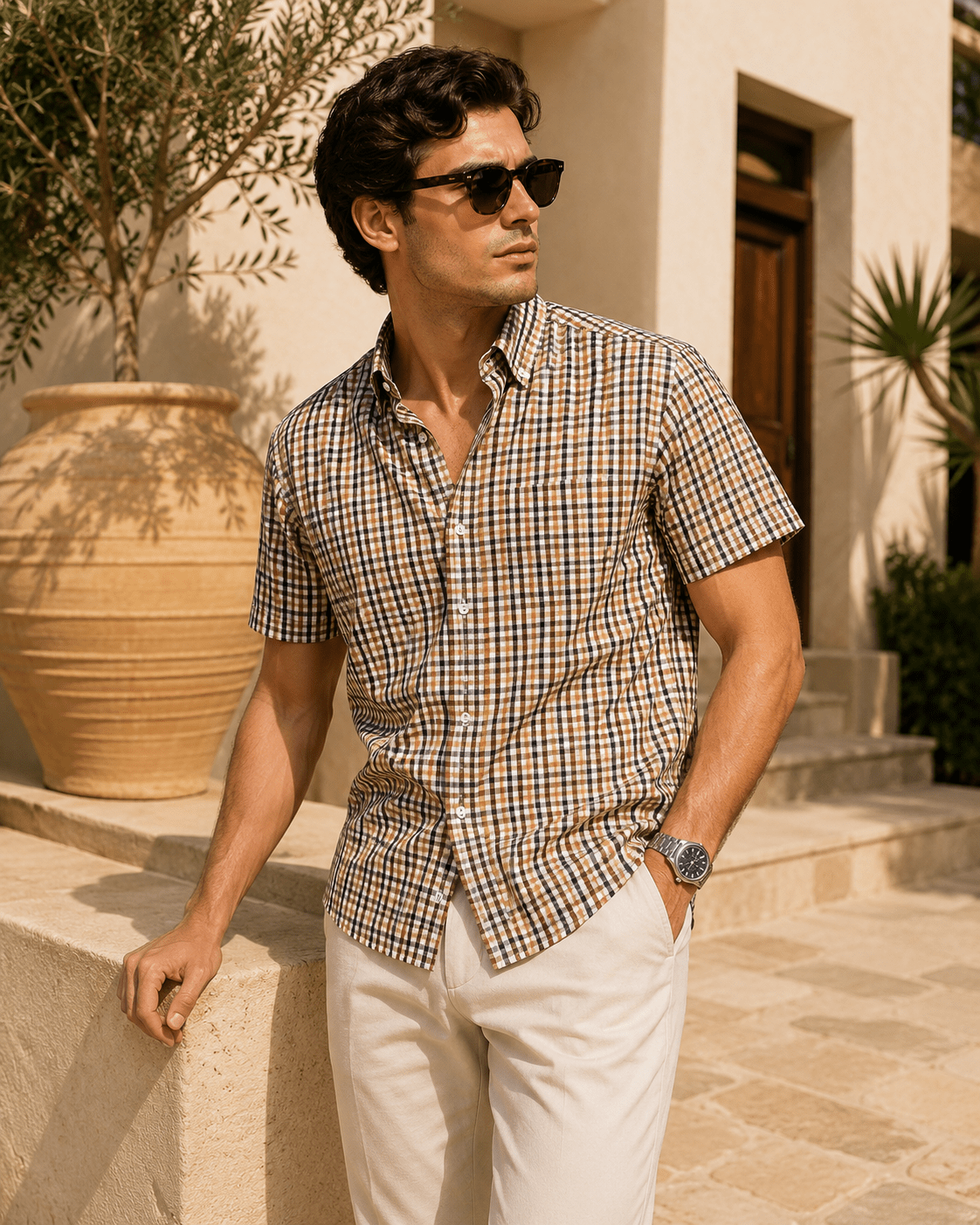 Camisa Cuadros Berry - R&H By Perussi MX