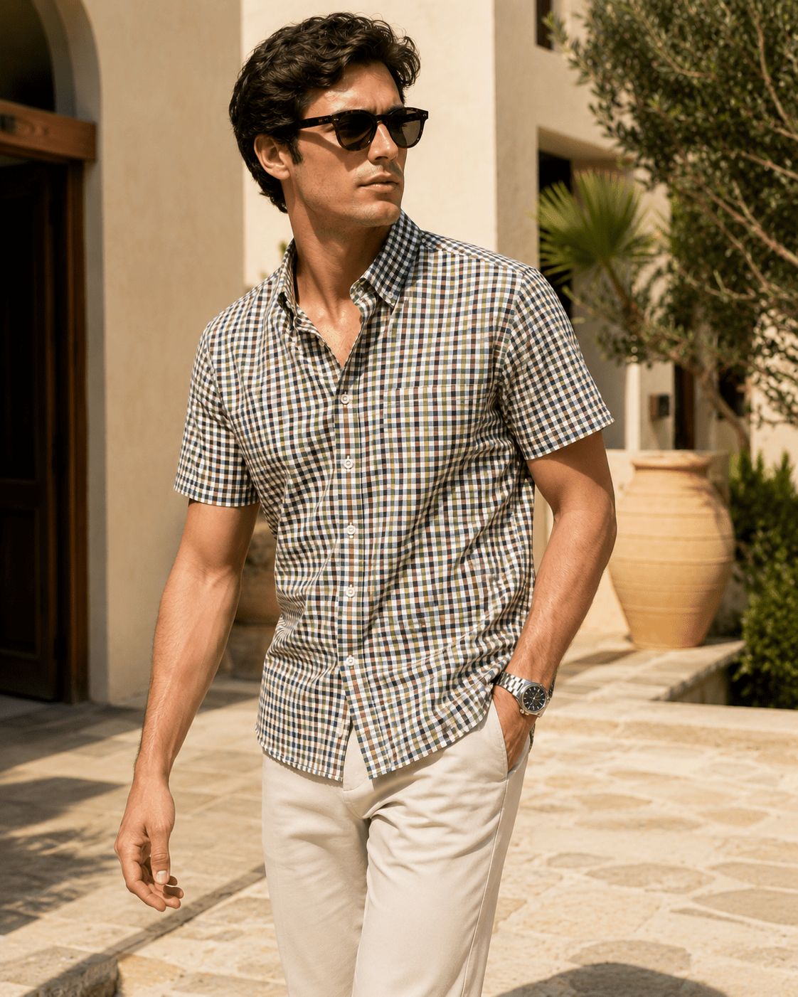 Camisa Cuadros Berry - R&H By Perussi MX