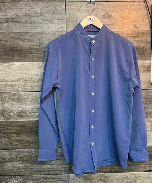 Camisa Cuello Mao Manga Larga - R&H By Perussi MX