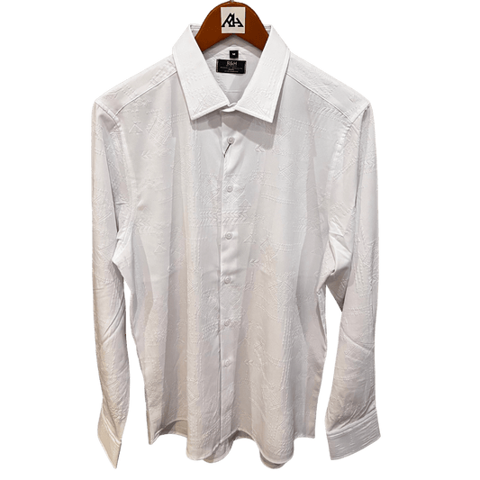 Camisa textura manga larga - R&H By Perussi MX