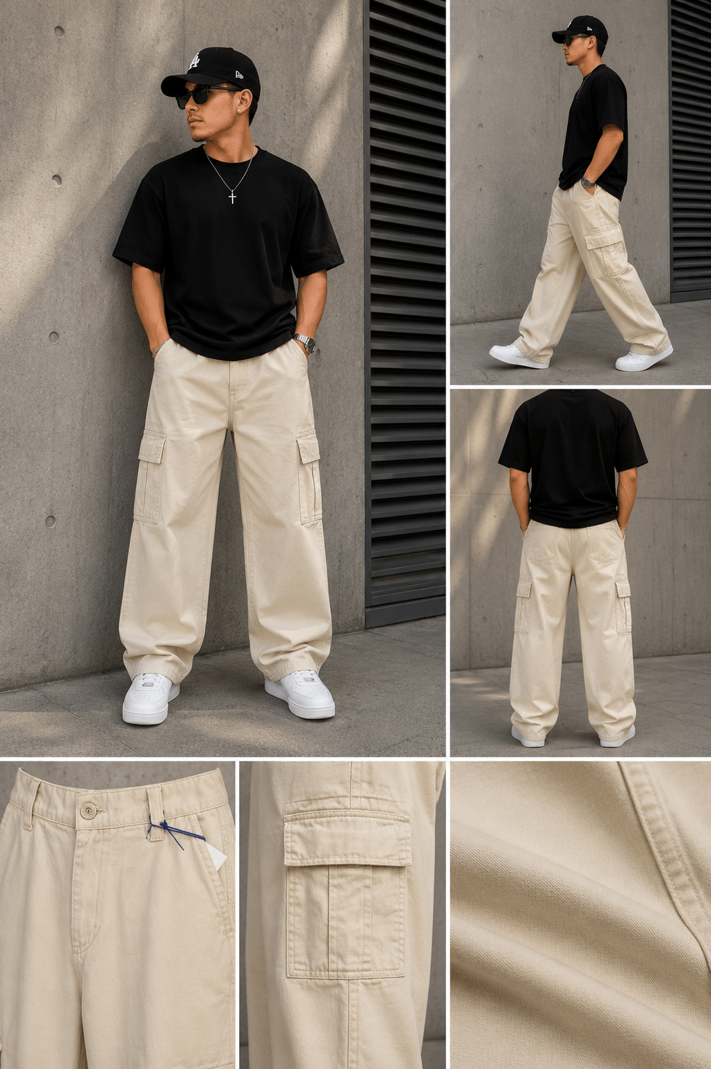 Pantalón Cargo Kiffen - R&H By Perussi MX