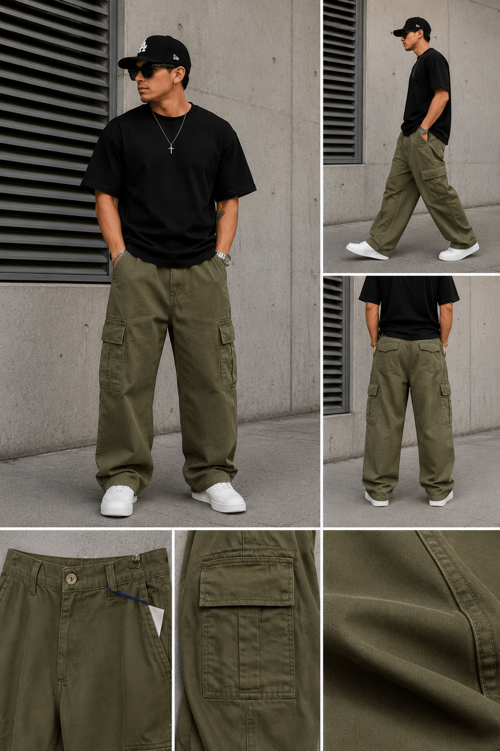 Pantalón Cargo Kiffen - R&H By Perussi MX