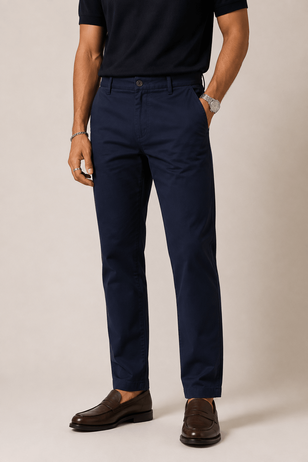 Pantalón Gabardina Slim Fit - R&H By Perussi MX