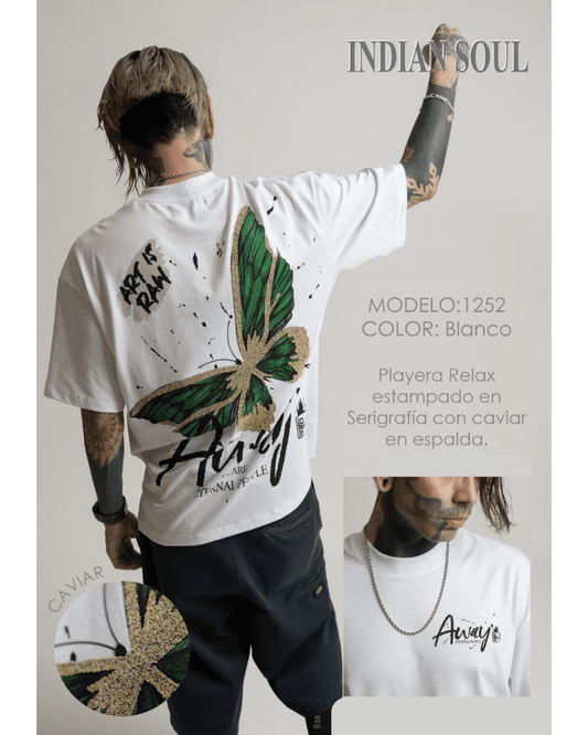 Playera butterfly - R&H By Perussi MX