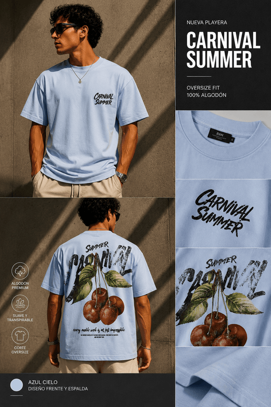 Playera Carnival Summer - R&H By Perussi MX