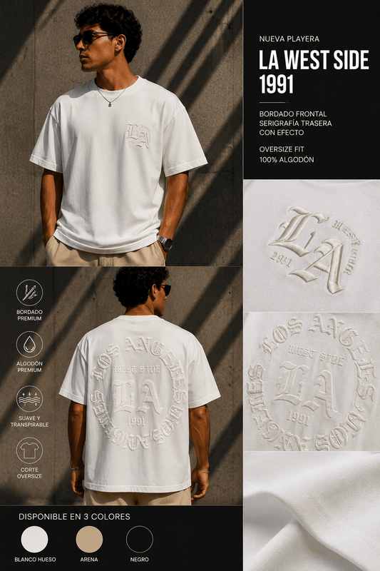 Playera LA 1991 - R&H By Perussi MX