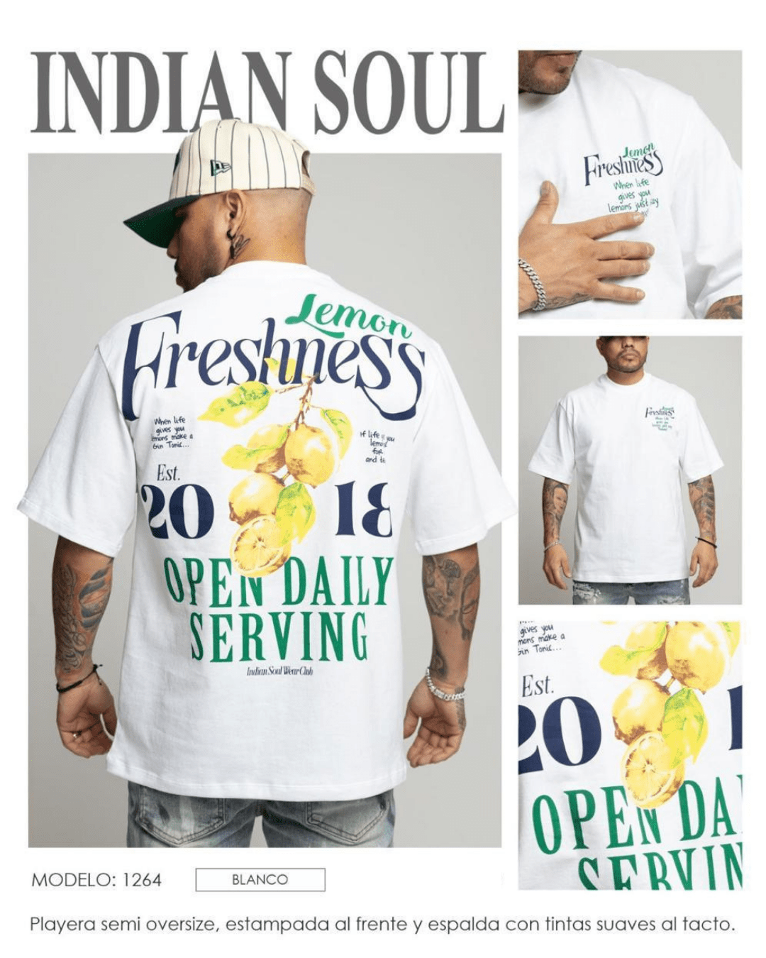 Playera Lemons - R&H By Perussi MX