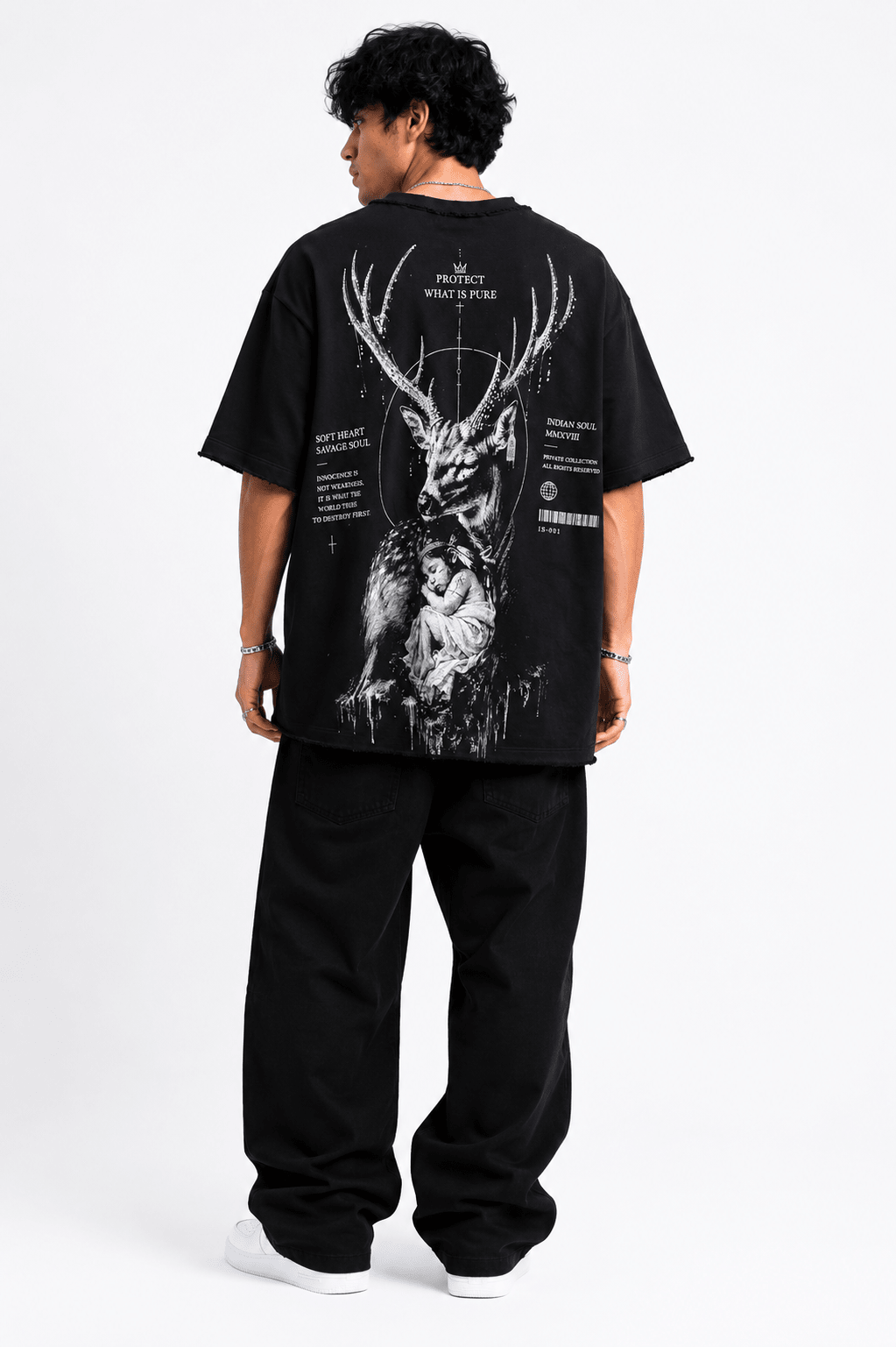 Playera Oversize Deer - R&H By Perussi MX