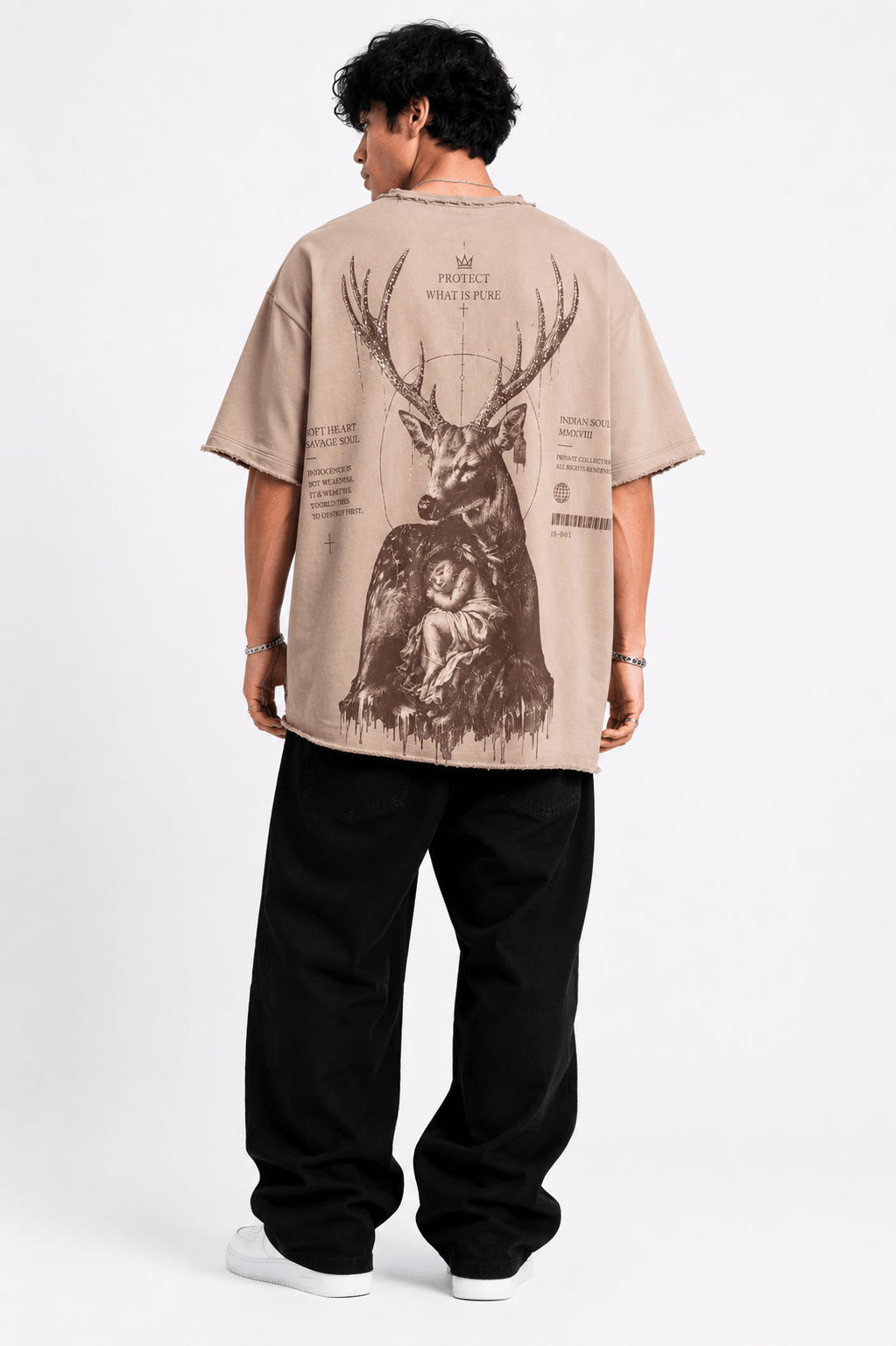 Playera Oversize Deer - R&H By Perussi MX