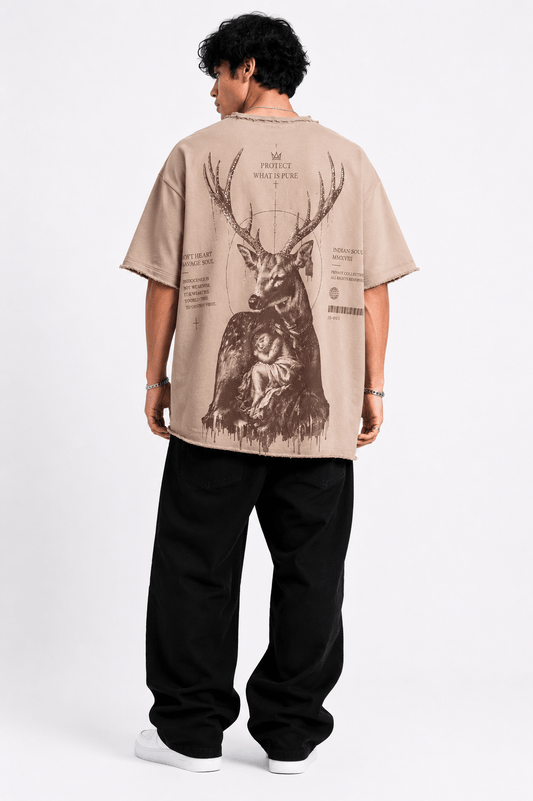 Playera Oversize Deer - R&H By Perussi MX