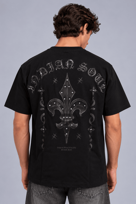 Playera Oversize Fleur de Lis R&H - R&H By Perussi MX