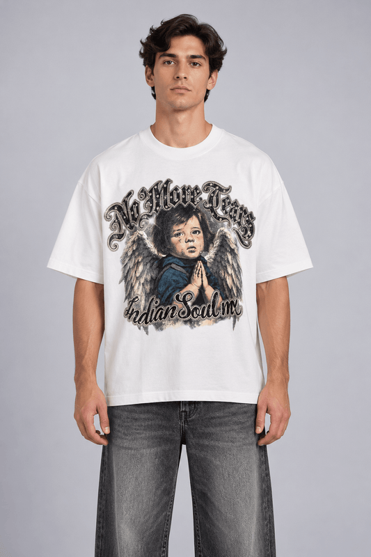 Playera Oversize No More Tears R&H - R&H By Perussi MX