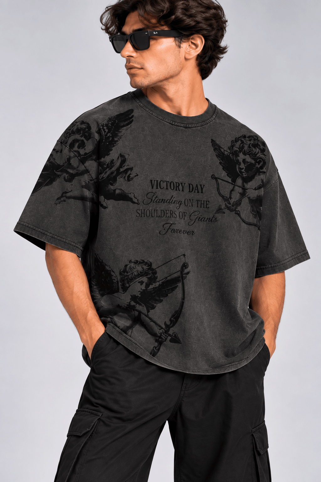 Playera Oversize Victory Day - R&H By Perussi MX