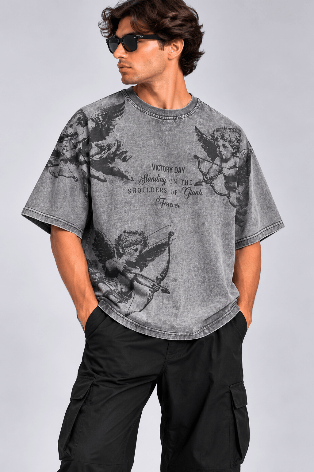 Playera Oversize Victory Day - R&H By Perussi MX