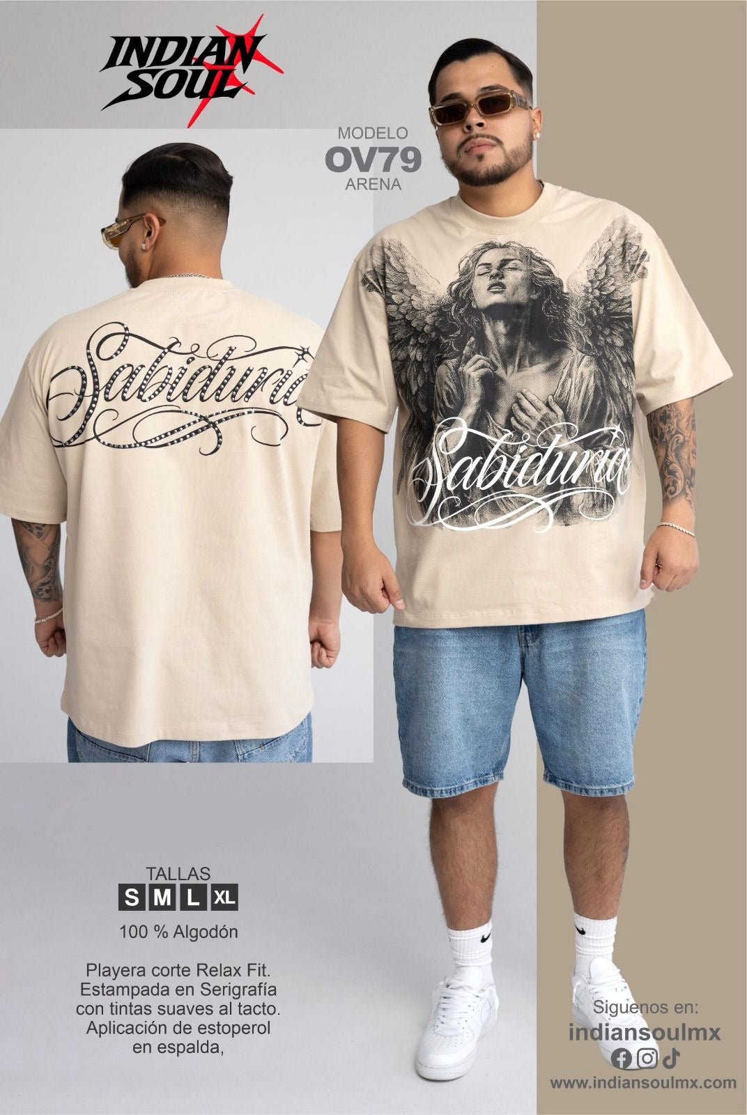 Playera Sabiduría - R&H By Perussi MX